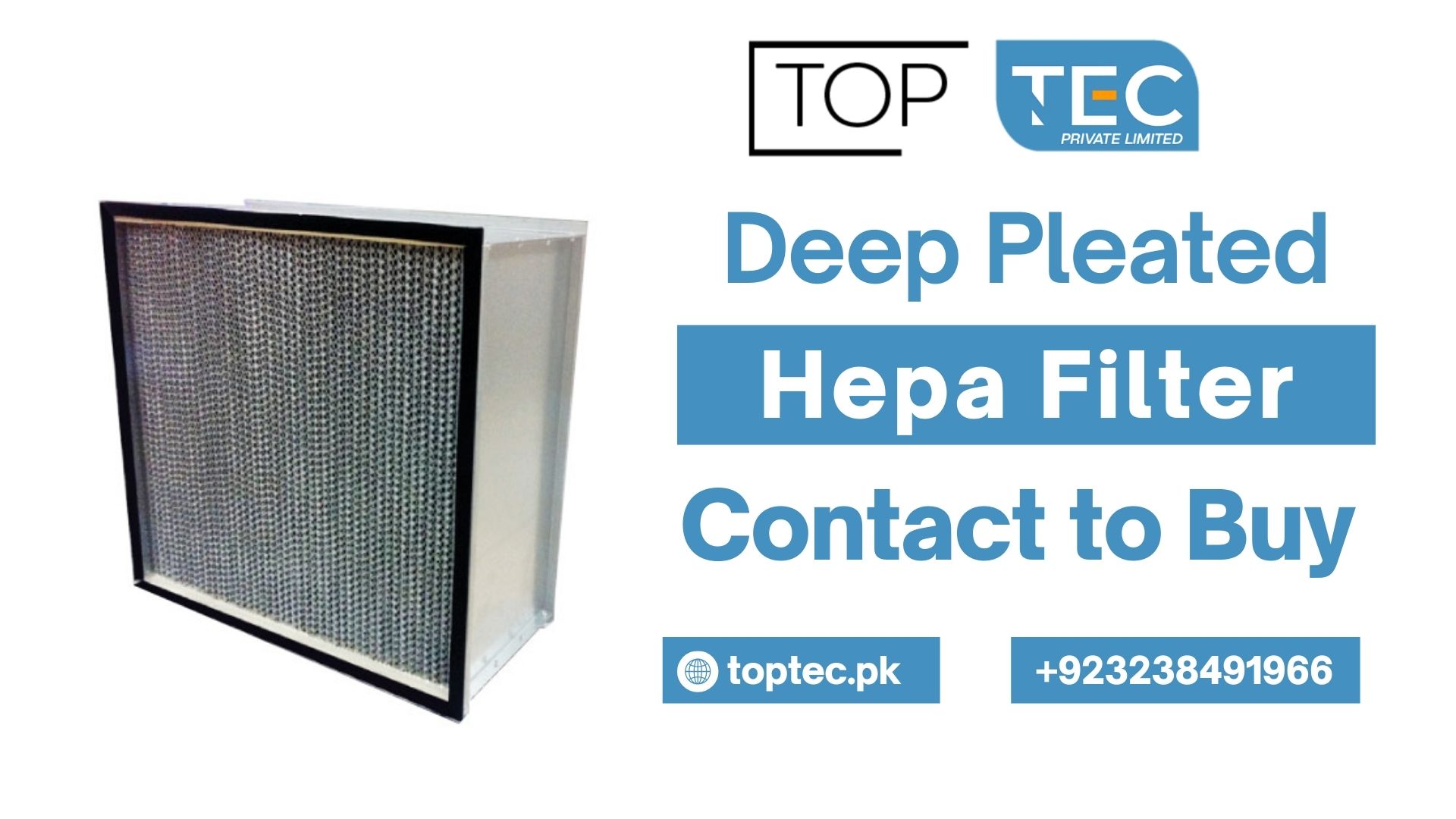 Deep Pleated Hepa Filter