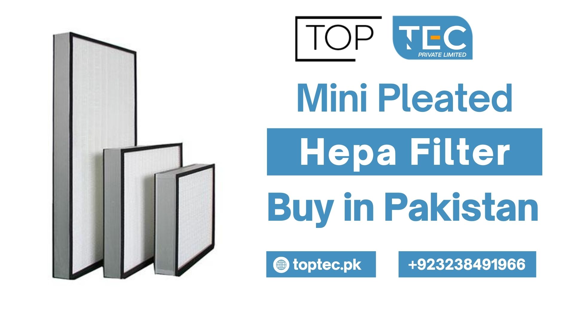 Mini Pleated HEPA Filter