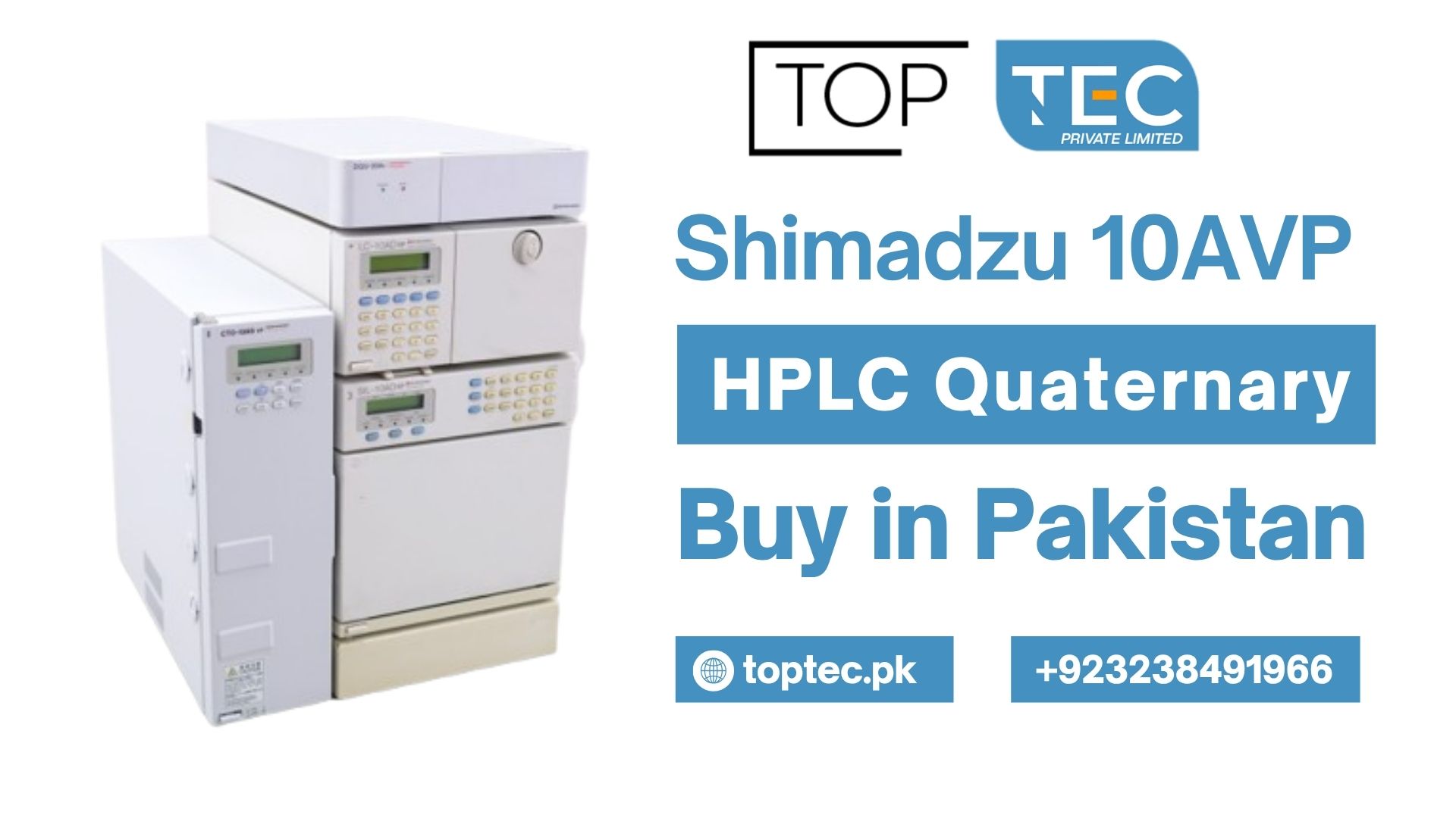 Shimadzu 10AVP HPLC Quaternary