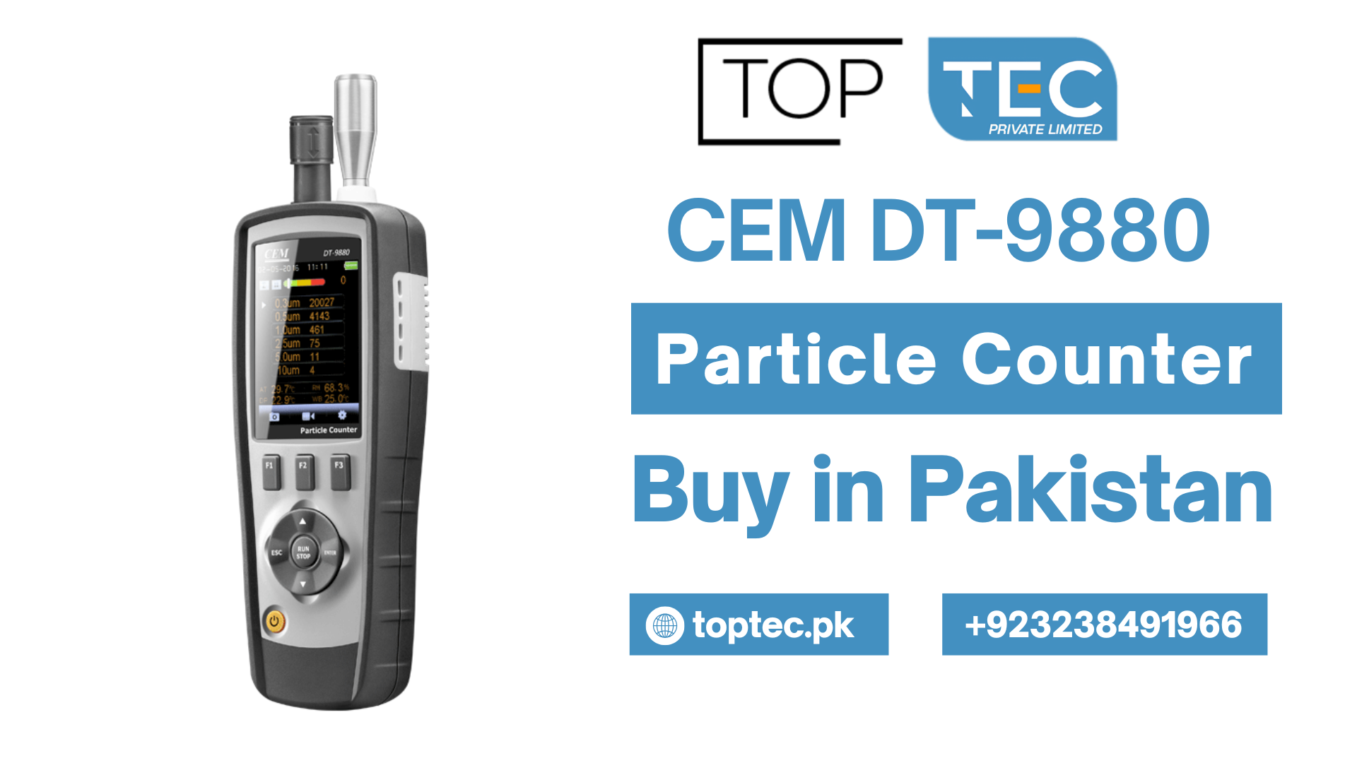 CEM DT-9880 Particle Counter