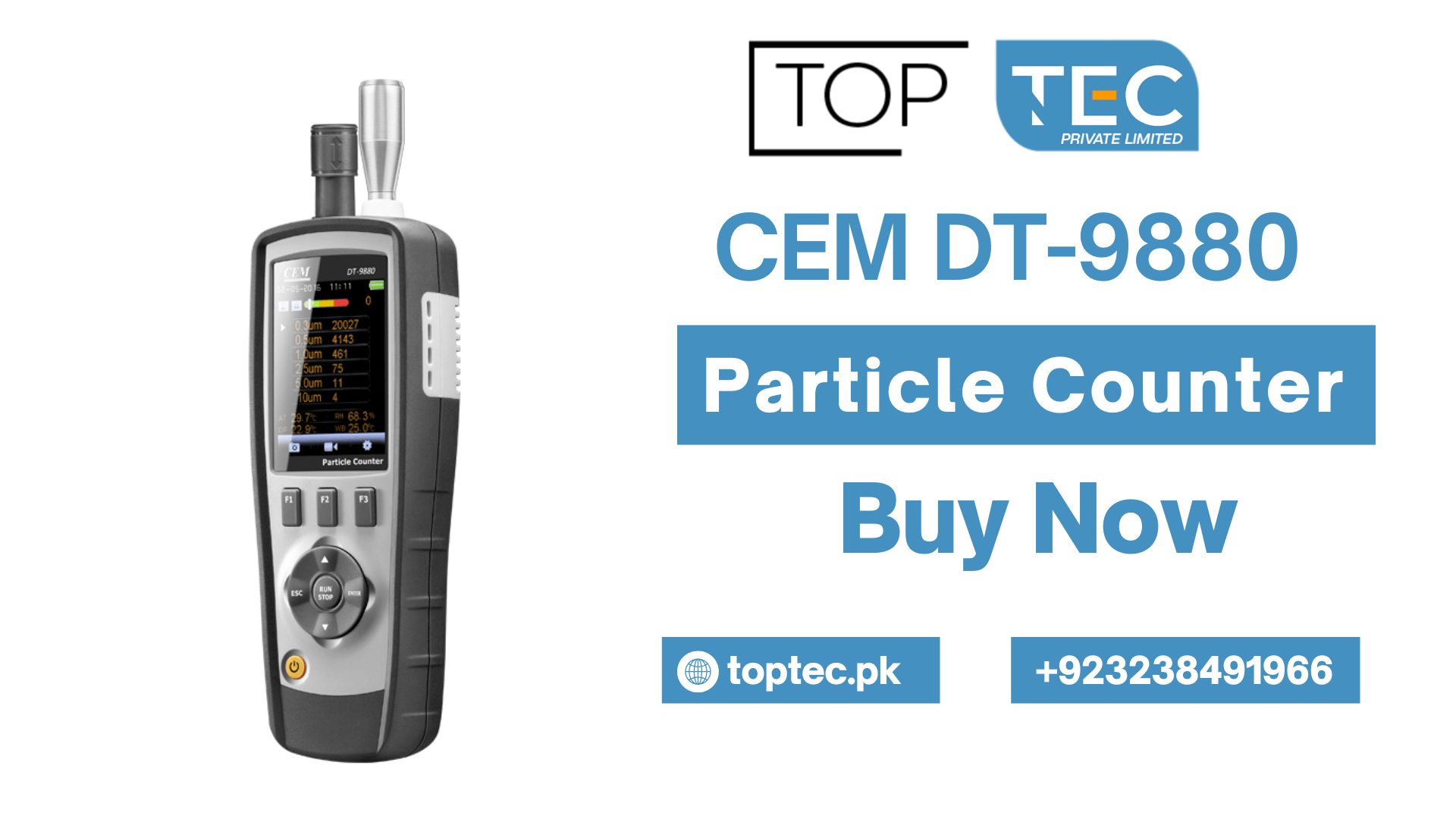 CEM DT-9880 Particle Counter