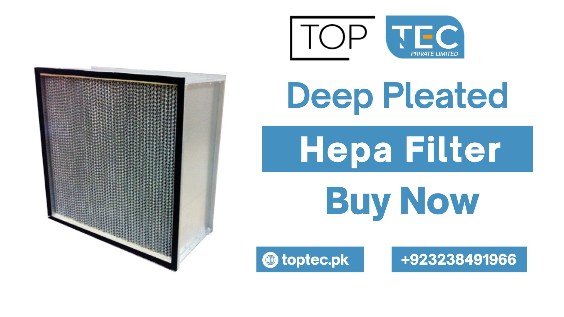 Deep Pleated Hepa Filter