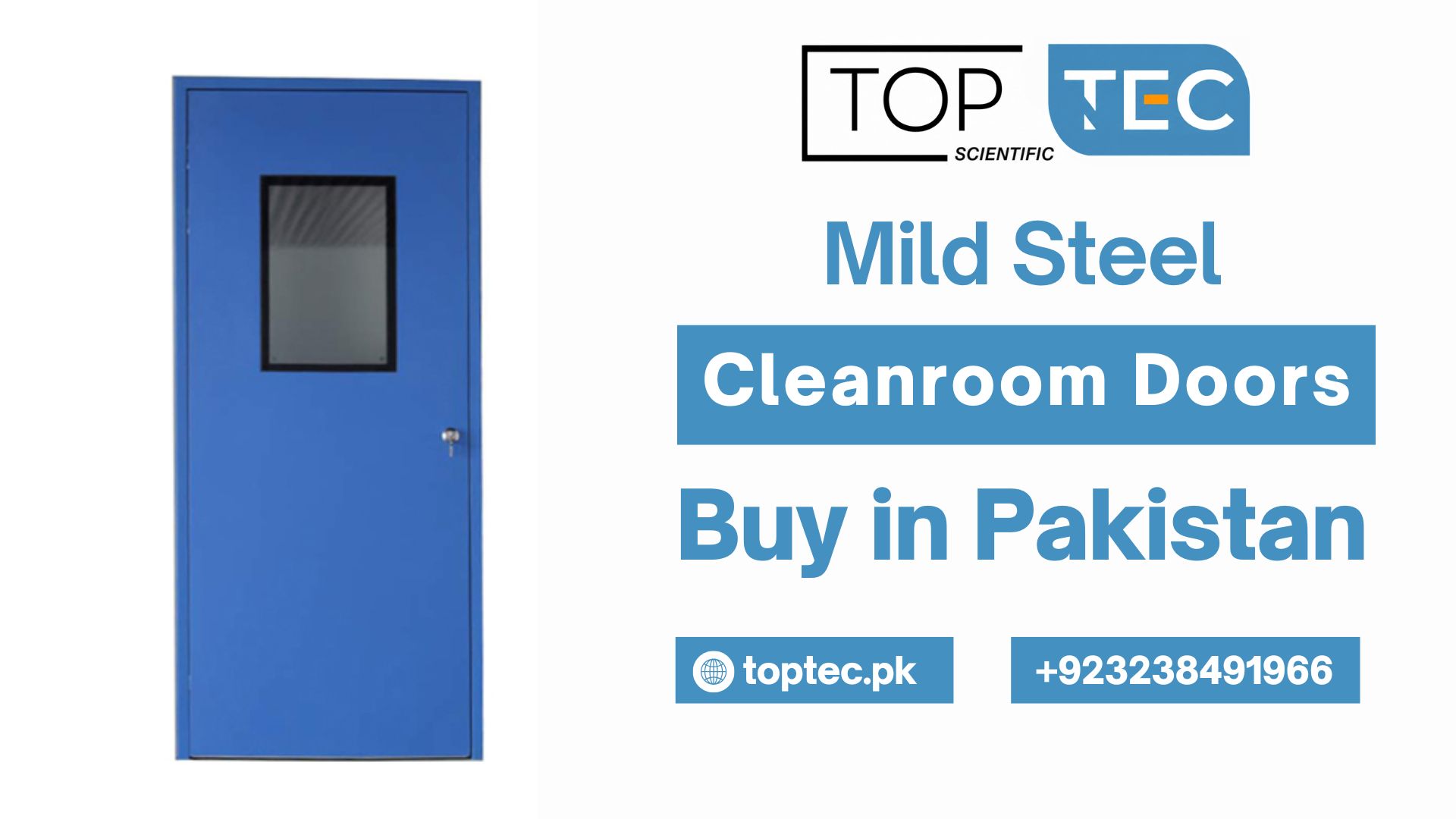 Mild Steel Cleanroom Doors
