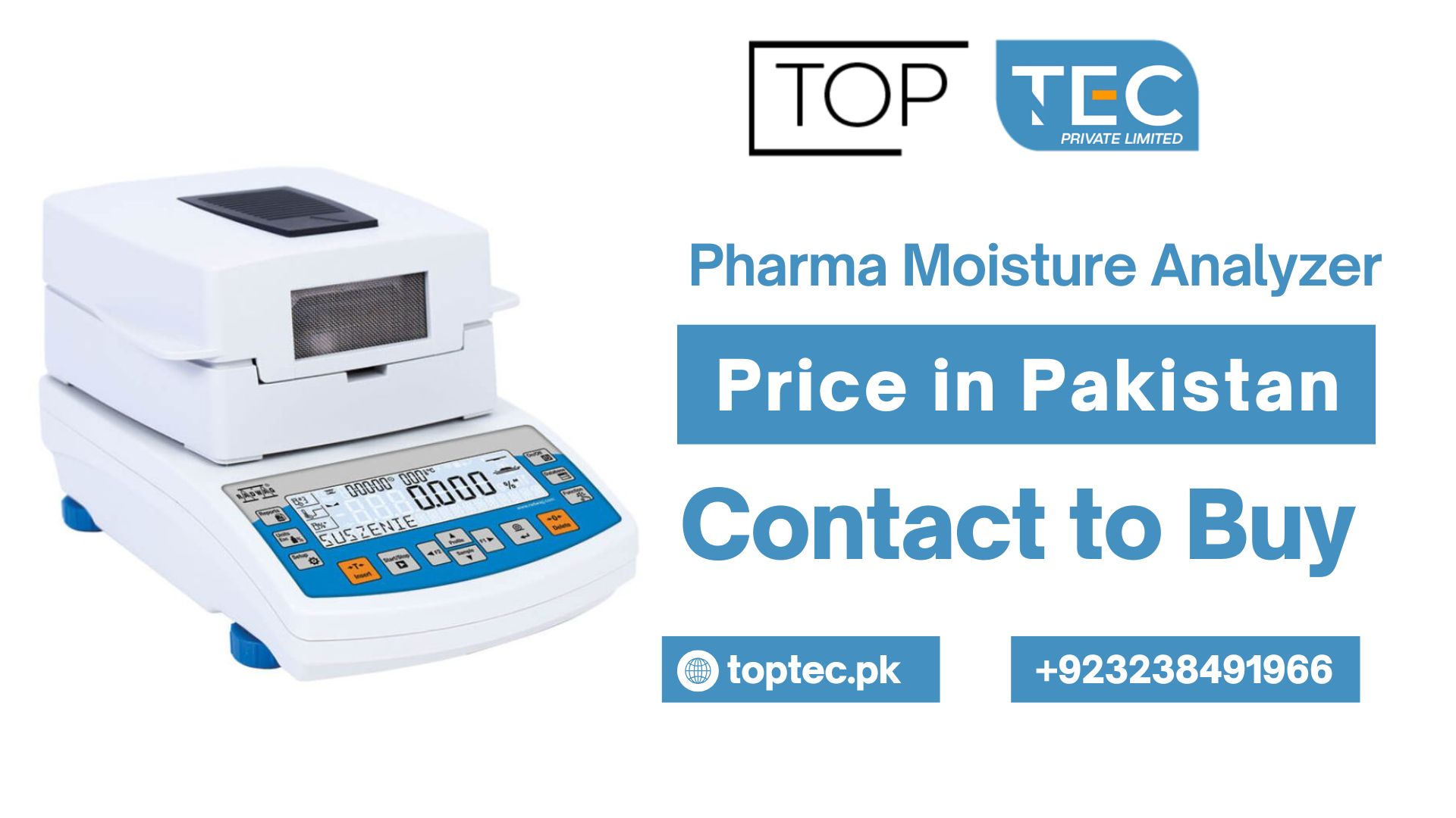 Pharma Moisture Analyzer