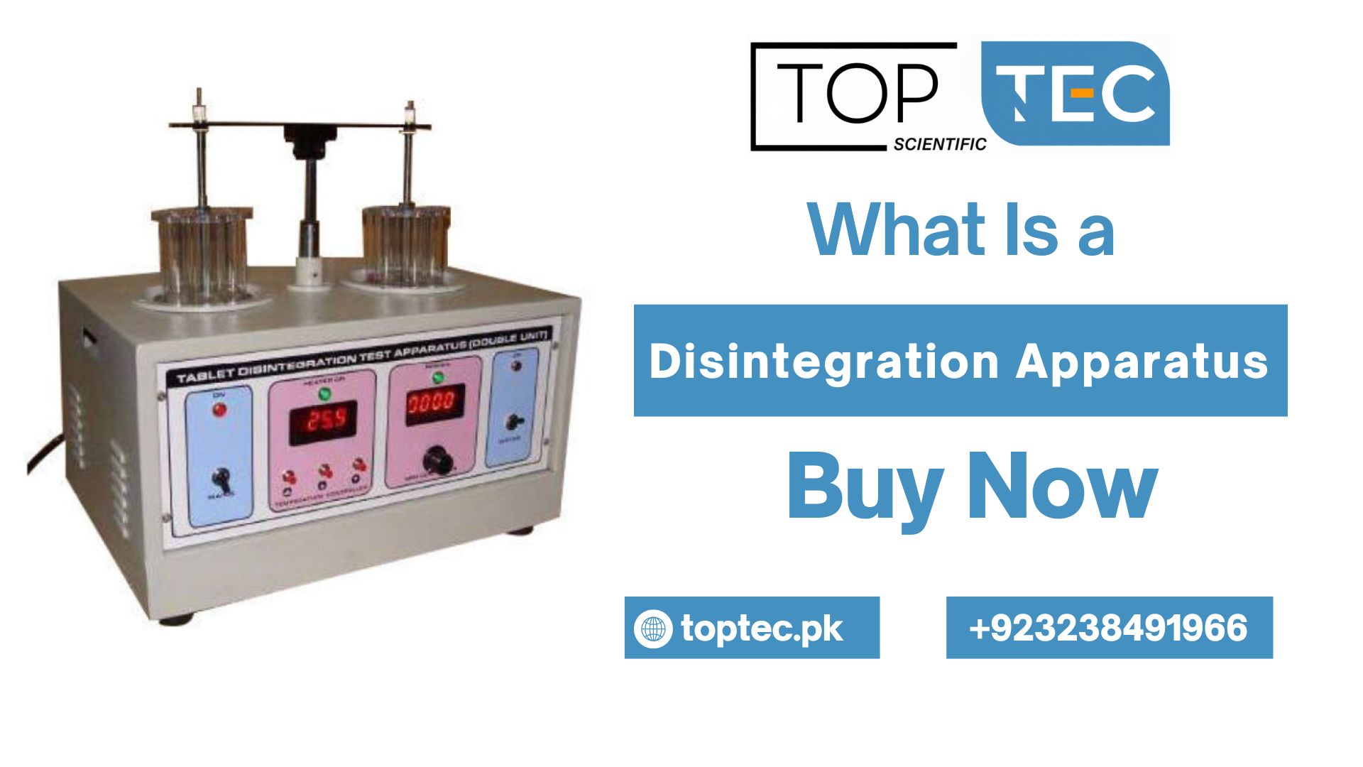 What Is a Disintegration Apparatus
