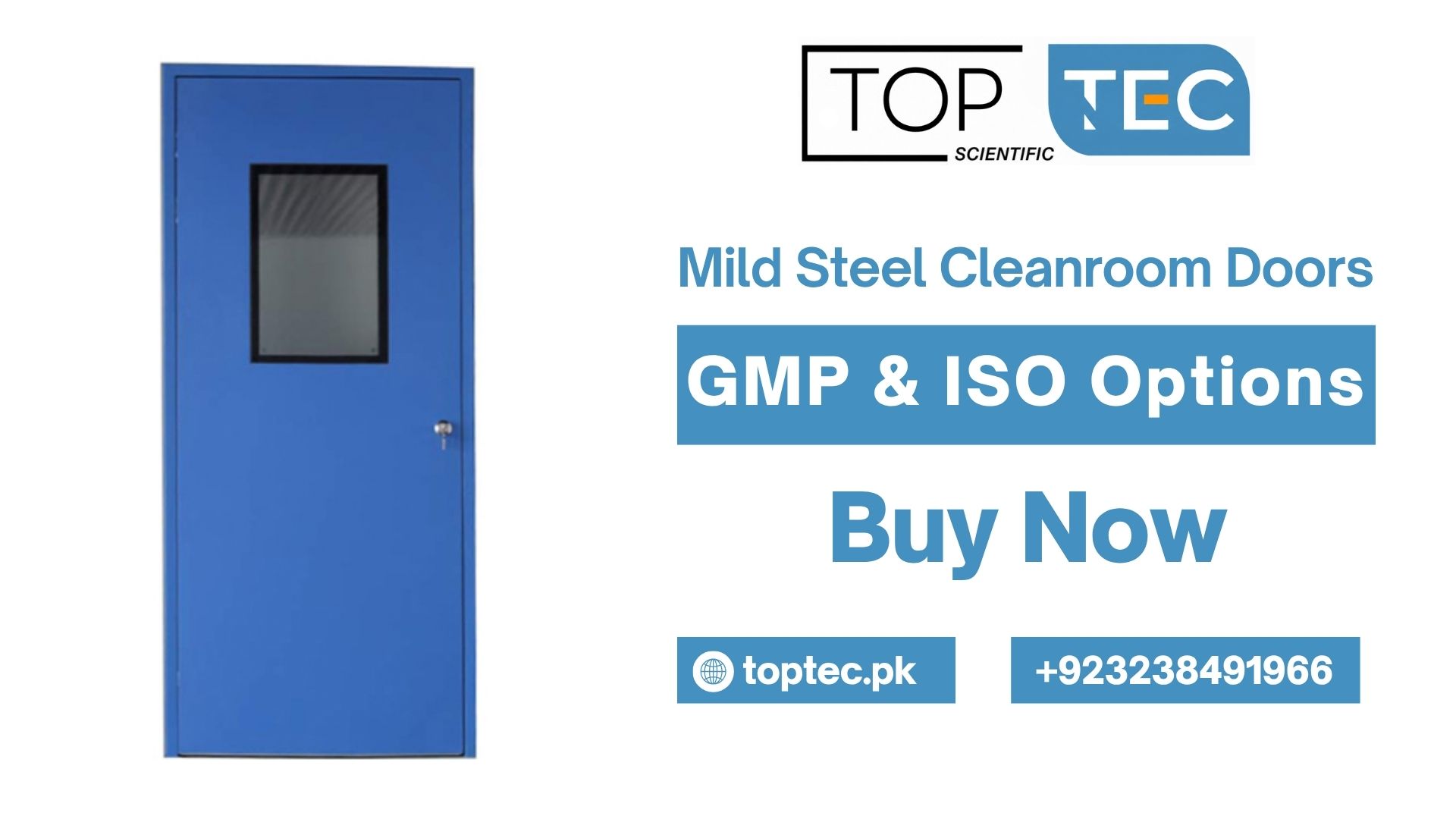 Mild Steel Cleanroom Doors