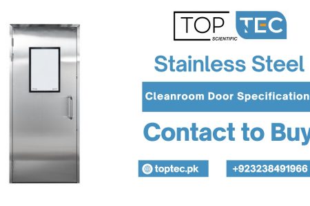 Stainless Steel Cleanroom Door